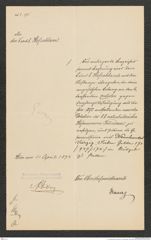 k.k. naturhistorisches Hofmuseum, Intendanzakten 1885-1896 (Hauer), Aktenzahl Z.195/1893, Seite 5